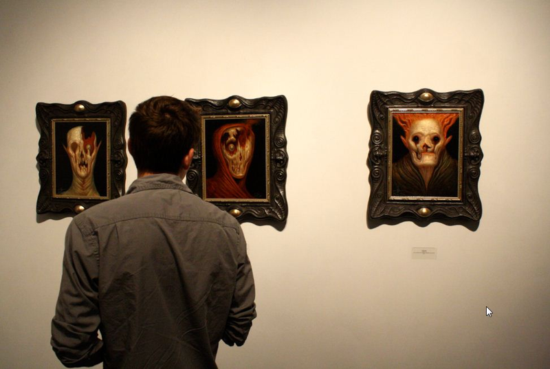 Illustration for article titled Cute & Creepy Art Exhibit - Part III (The People)
